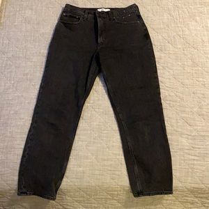 High Rise Abercrombie Mom Jeans
